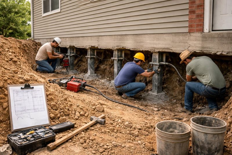 Foundation Repair in Conyers, GA