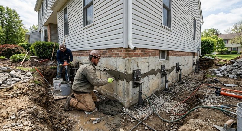 Basement Foundation Repair in Gwinnett County, GA