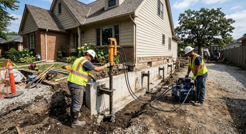 Basement Stabilization in Conyers, GA