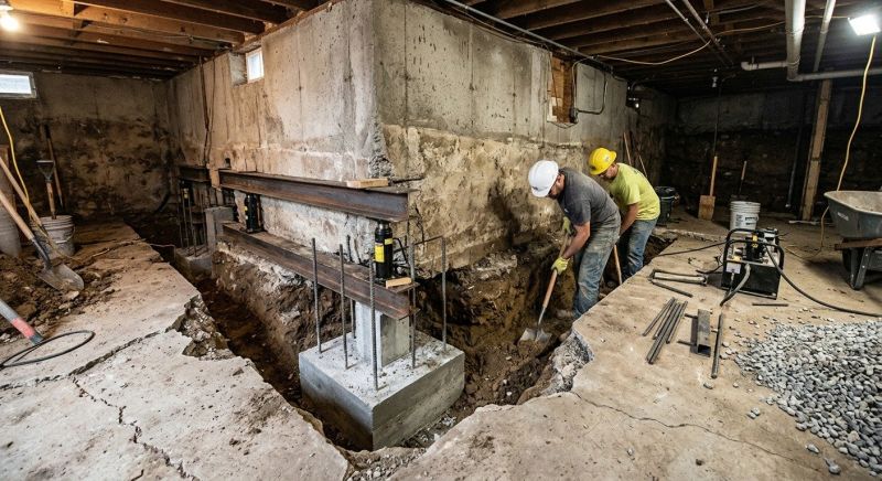 Basement Underpinning in Conyers, GA