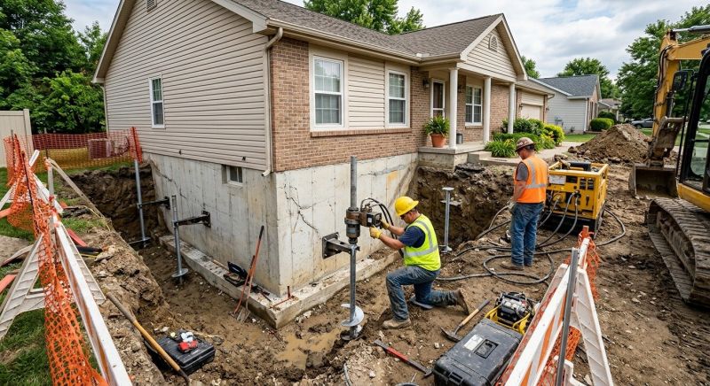 Building Foundation Repair in Henry County, GA