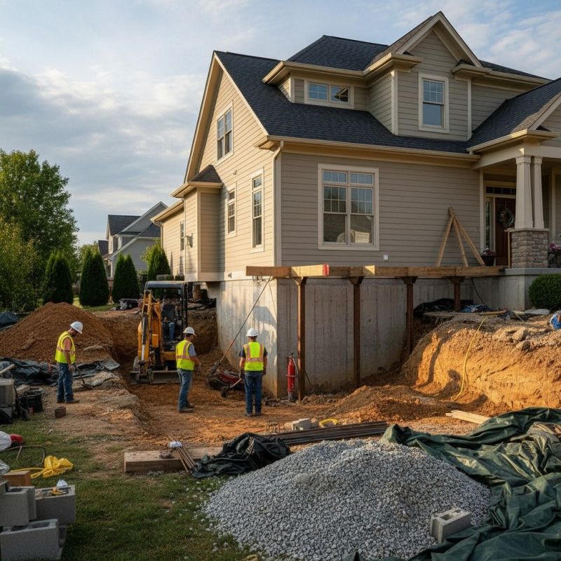 Building Foundation Repair in Locust Grove, GA