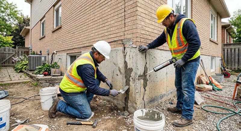 Building Foundation Repair in Mansfield, GA