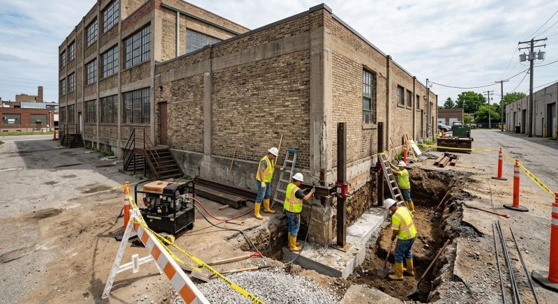 Building Foundation Repair in Mcdonough, GA
