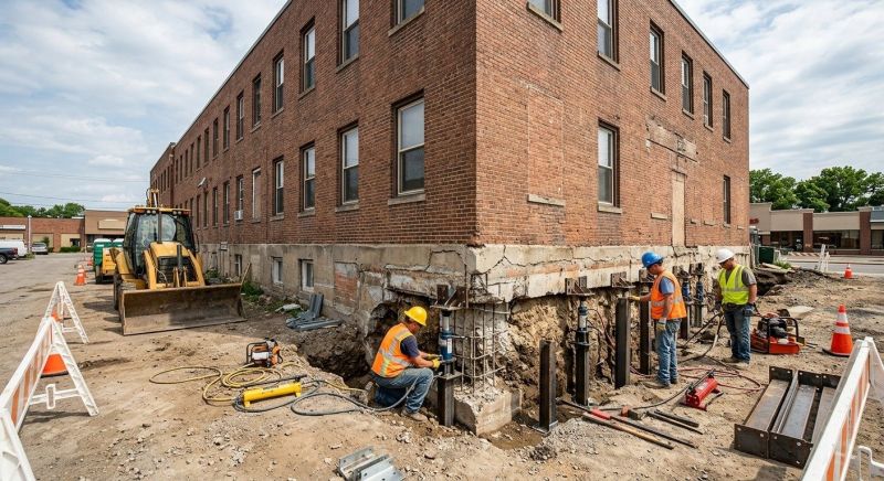 Commercial Foundation Repair in Conyers, GA