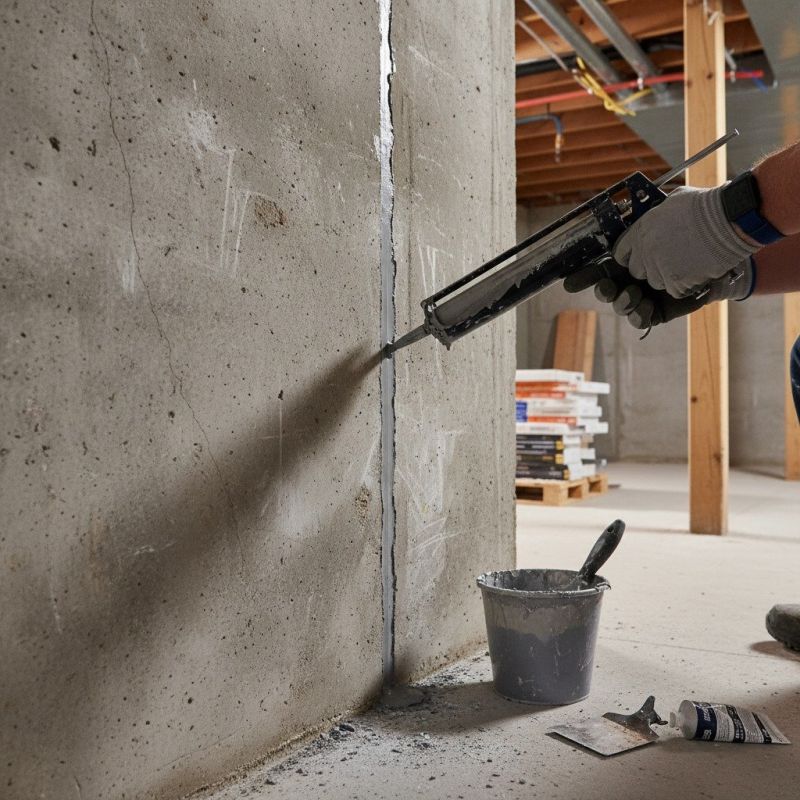 Cracked Basement Floor Repair in Conyers, GA