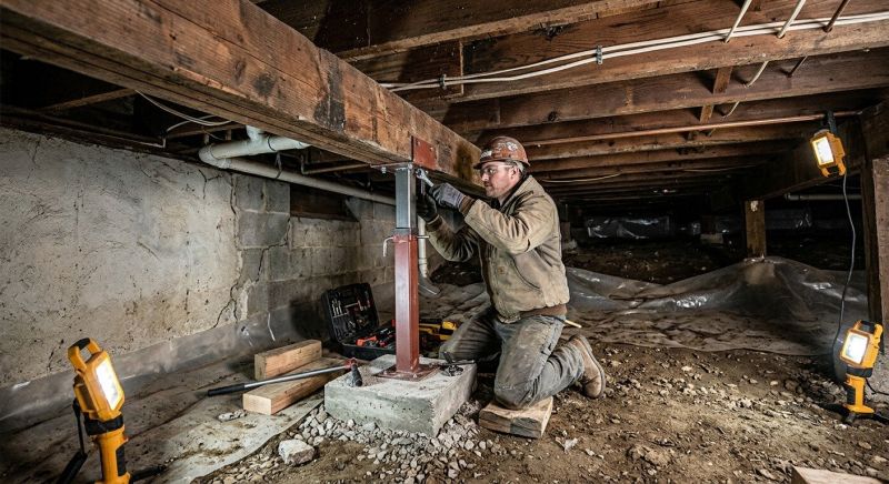 Crawlspace Foundation Repair in Lithonia, GA