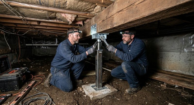 Crawlspace Foundation Repair in Mcdonough, GA