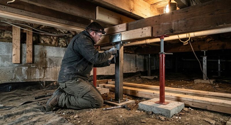 Crawlspace Structural Repair in Conyers, GA