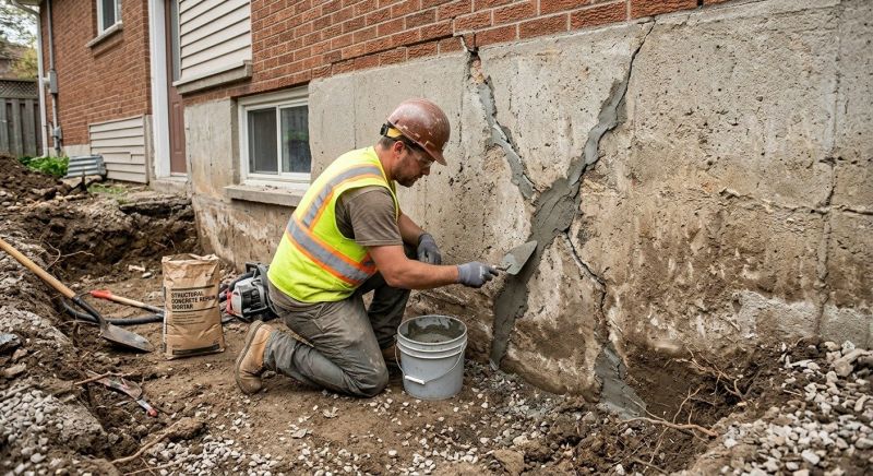 Foundation Crack Repair in Grayson, GA