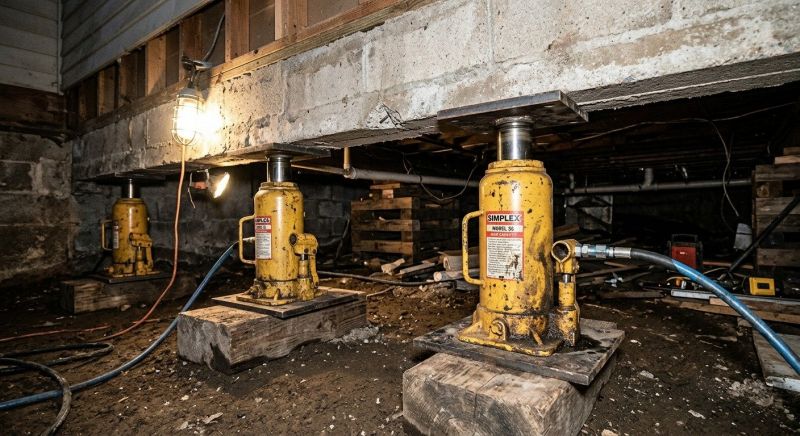 Foundation Jacking in Covington, GA