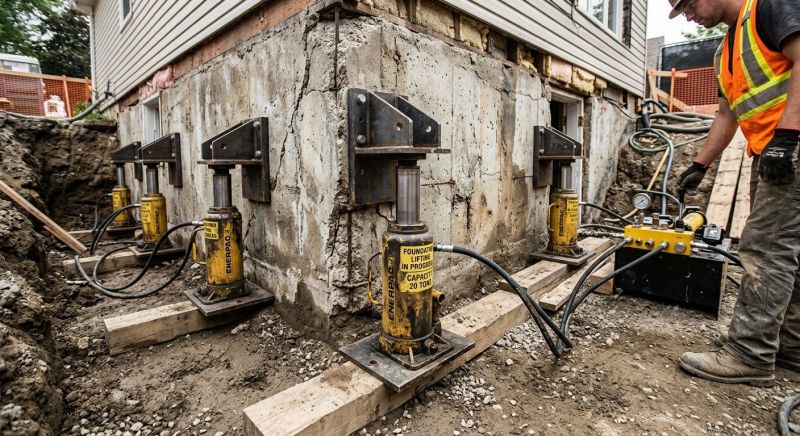 Foundation Jacking in Ellenwood, GA