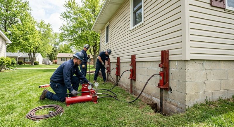 Foundation Jacking in Locust Grove, GA