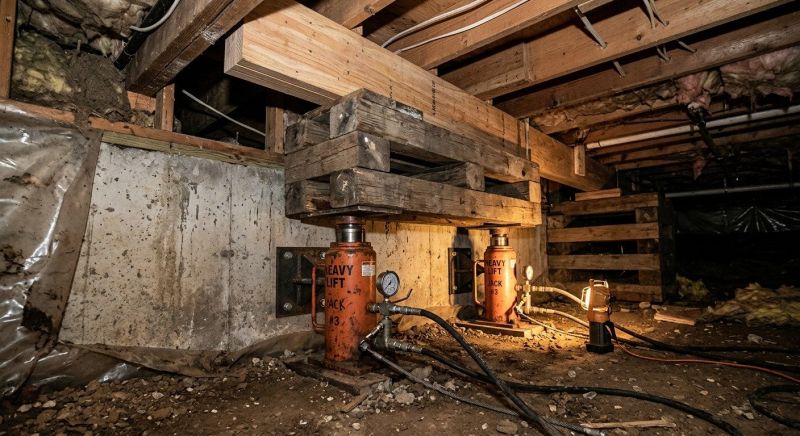 Foundation Jacking in Lovejoy, GA