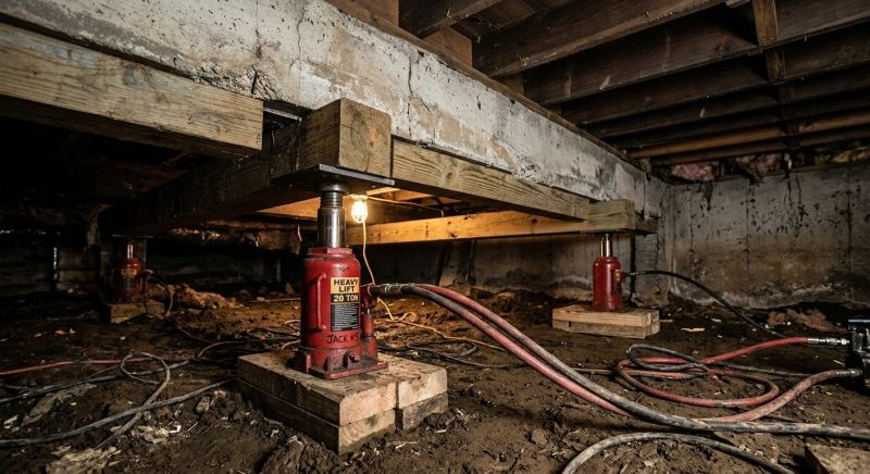 Foundation Jacking in Lovejoy, GA