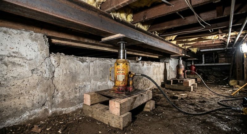 Foundation Jacking in Mcdonough, GA