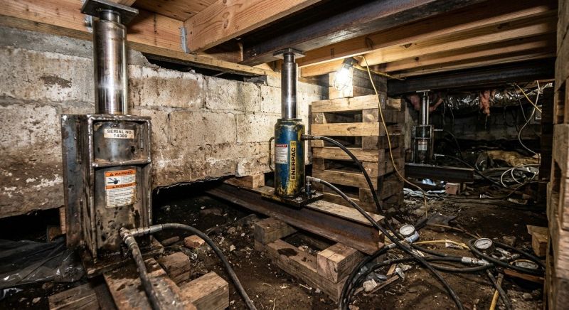 Foundation Jacking in Norcross, GA