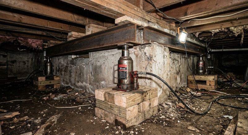 Foundation Jacking in Stockbridge, GA