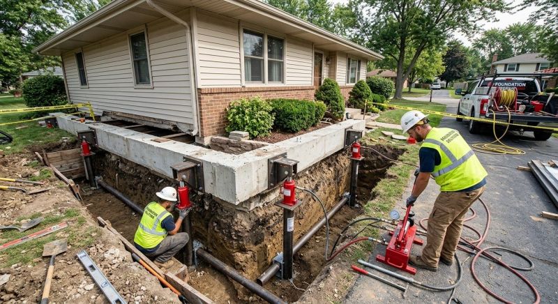 Foundation Jacking in Walton County, GA