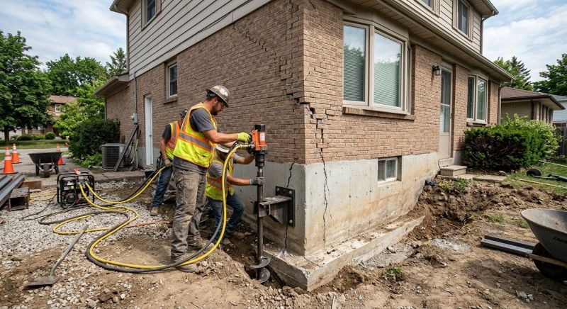 Foundation Lifting in Griffin, GA