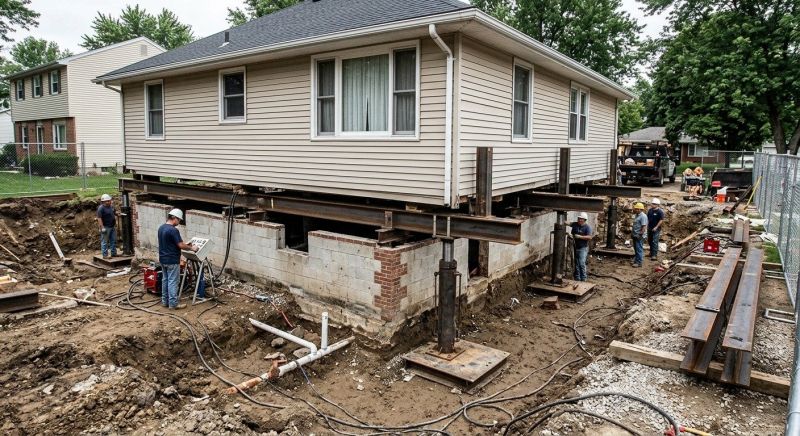 Foundation Lifting in Hampton, GA