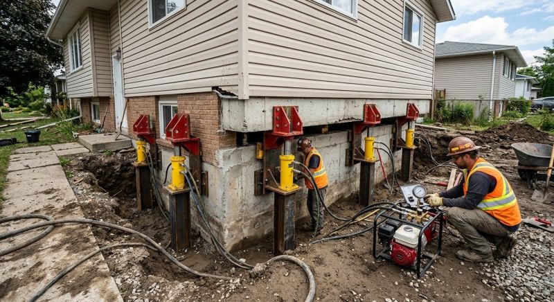 Foundation Lifting in Mansfield, GA