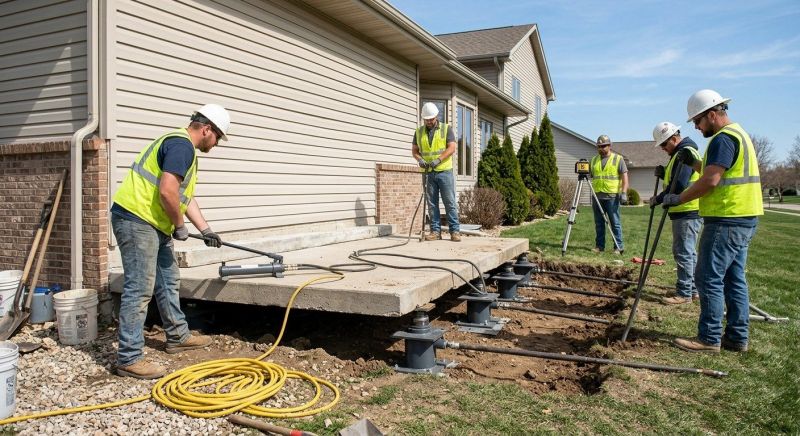 Foundation Lifting in Stockbridge, GA