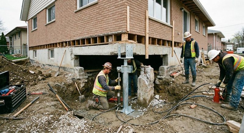 Foundation Pier Repair in Conyers, GA