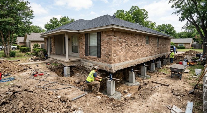 Foundation Raising in Stone Mountain, GA