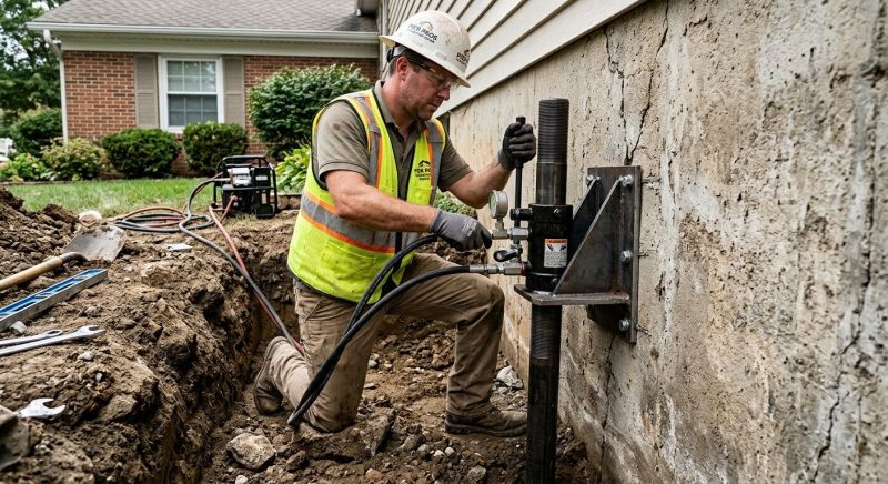 Foundation Releveling in Conyers, GA