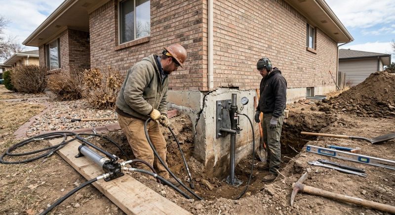 Foundation Stabilizing in Lawrenceville, GA