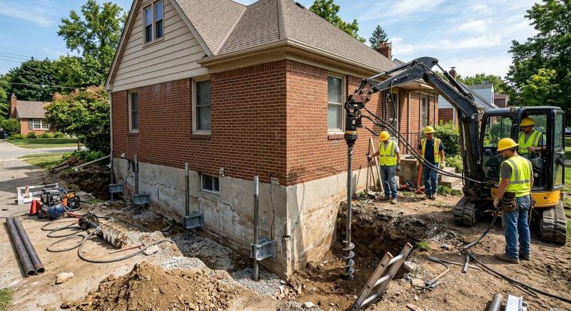 Foundation Stabilizing in Locust Grove, GA