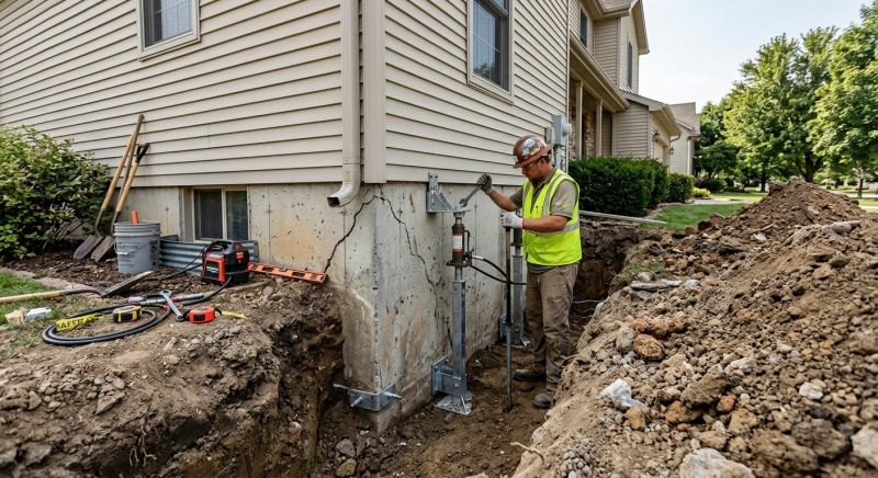 Foundation Stabilizing in Mansfield, GA