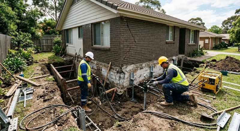 Foundation Structural Repair in Loganville, GA