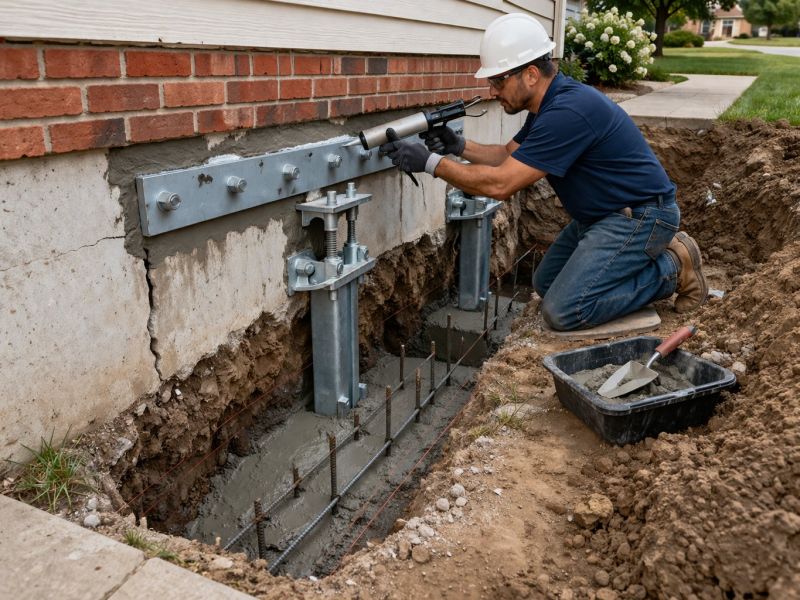 Foundation Structural Repair in Mansfield, GA