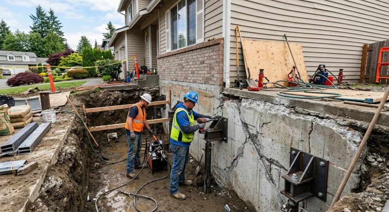 Foundation Structural Repair in Stockbridge, GA