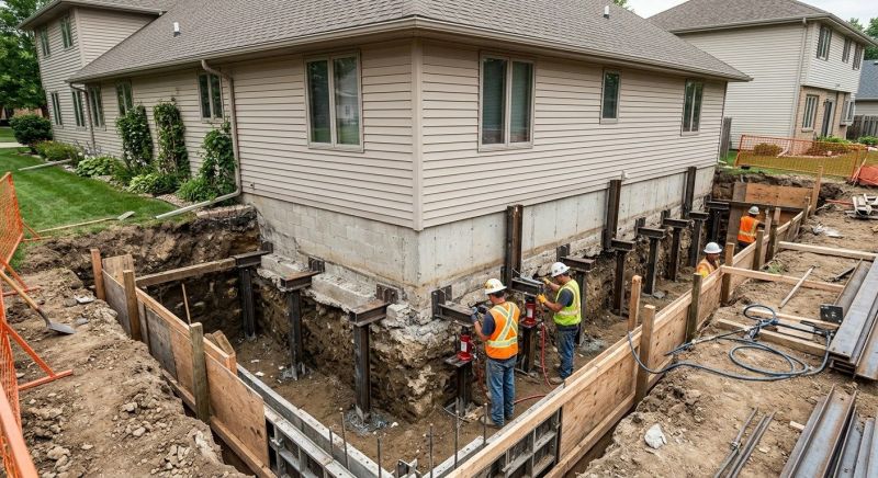 Foundation Underpinning in Conyers, GA