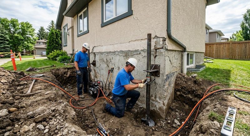Helical Piers Installation in Conyers, GA