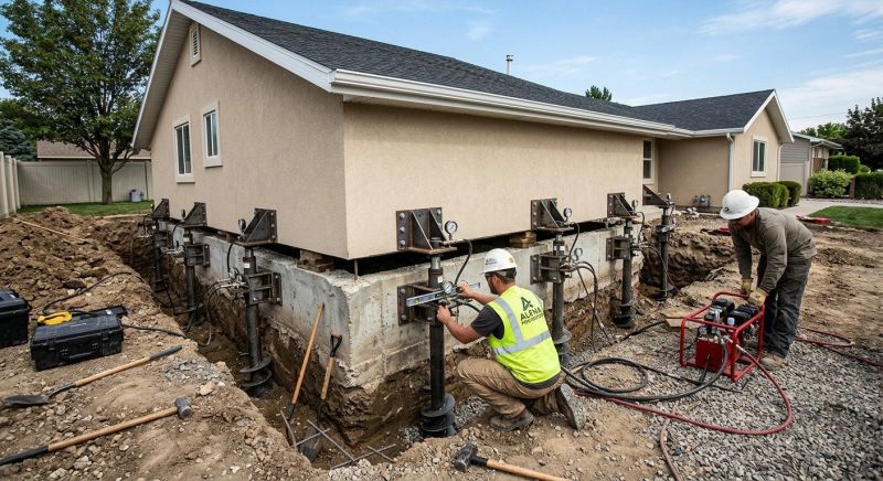 House Foundation Leveling in Conyers, GA