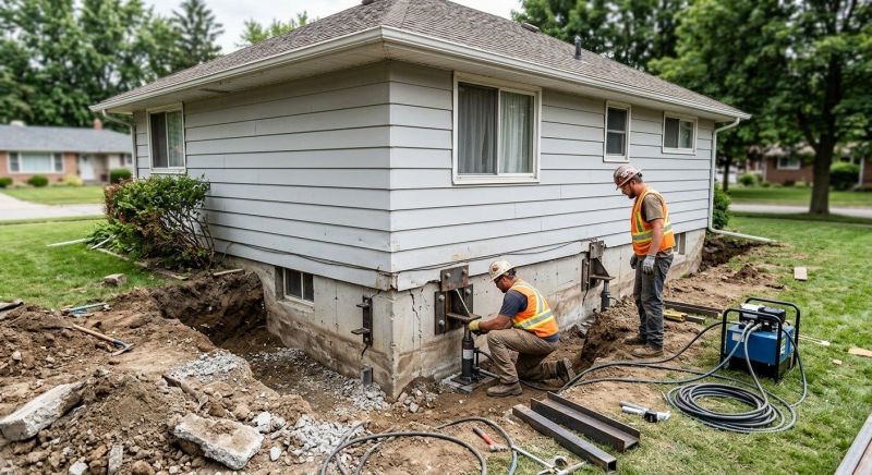 House Foundation Repair in Lilburn, GA