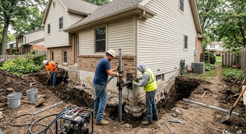 House Foundation Repair in Monroe, GA