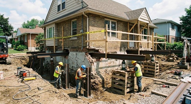 House Foundation Repair in Newton County, GA