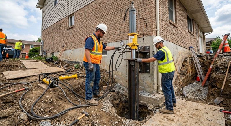 Settling Foundation Service in Norcross, GA
