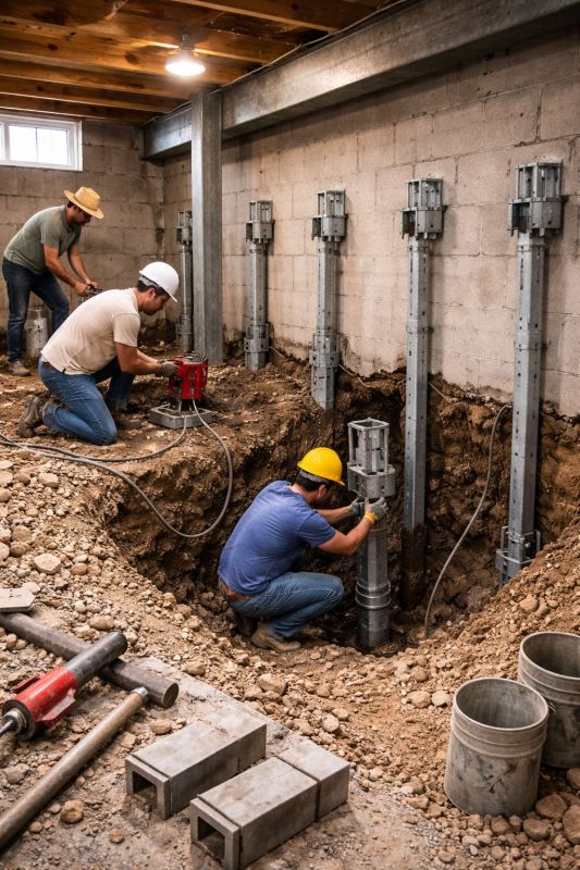 Structural Underpinning in Conyers, GA