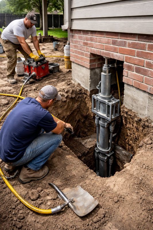 Structural Underpinning in Conyers, GA