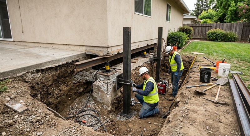 Foundation Pier Repair