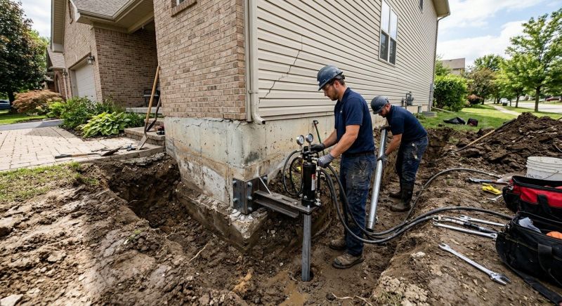 Settling Foundation Service in Gwinnett County, GA